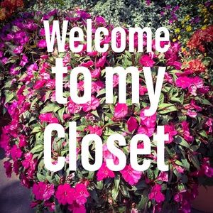Welcome to my closet!